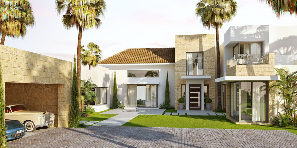 Luxury-Contemporary-Mansion-in-the-final-stages-of-construction---Los-Flamingos-Golf
